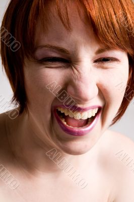 Emotive happy face