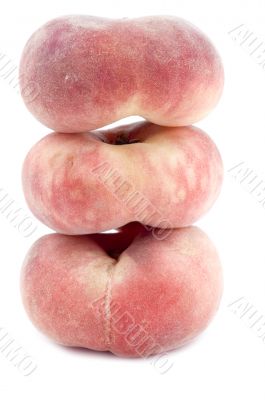 Three peach macro