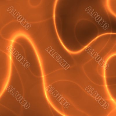 Glowing wavy lines