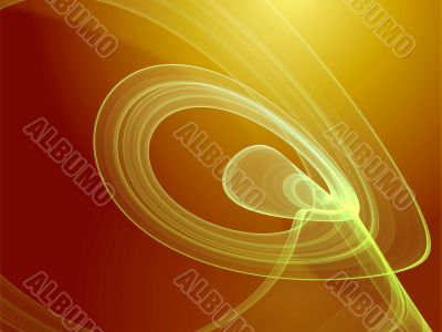 Wavy glowing colors