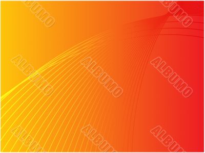 Wavy glowing colors