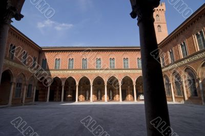 Cremona - Court of Trecchi Palace