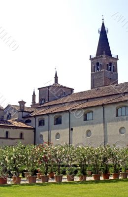 San Benedetto Po - Cloister of the abbey