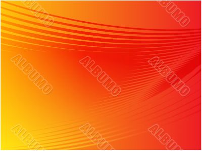 Wavy glowing colors
