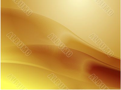 Wavy glowing colors