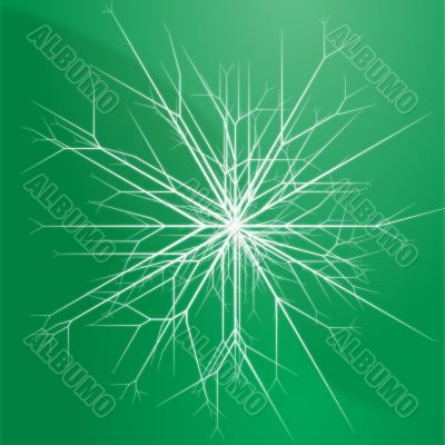 Snowflake pattern design