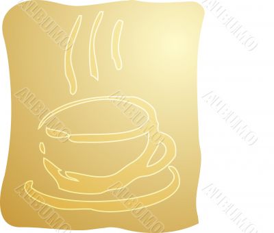 Cup of coffee illustration