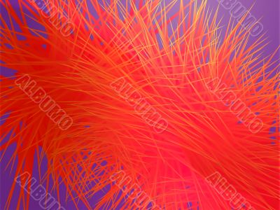 Spiky geometric pattern design