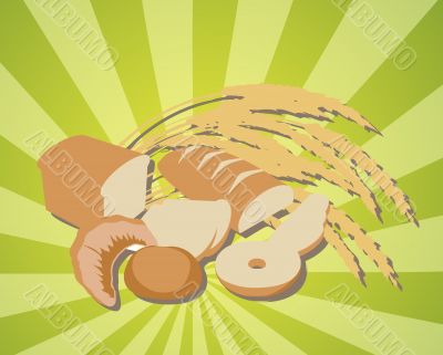 Abundance of bread
