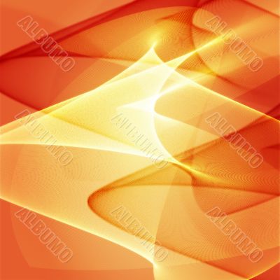 Wavy glowing colors
