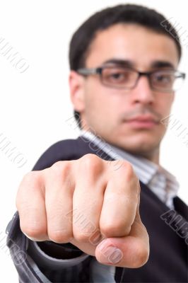 Fist close up