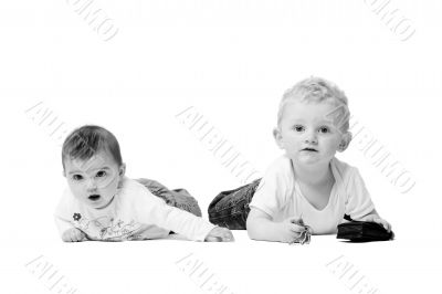 Children on the ground