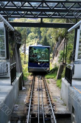 Сable railway cabin