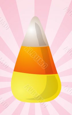 Candy corn illustration