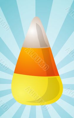 Candy corn illustration
