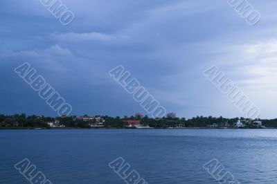 Houses by the water