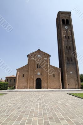 Ancient church in Pieve di Coriano