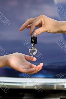handing off