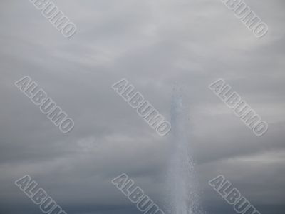 fountain in the sky