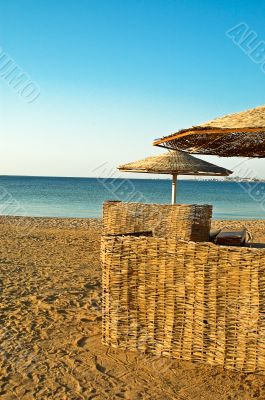 Tropical beach.