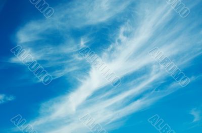 Clouds.