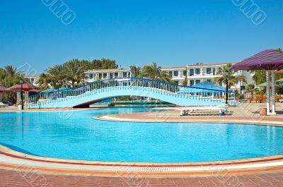 Swimming pool.