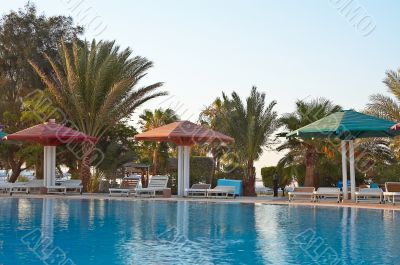 Swimming pool.
