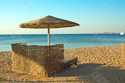 Tropical beach.