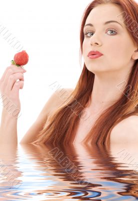 strawberry girl
