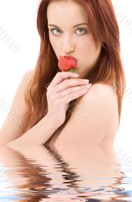 strawberry girl