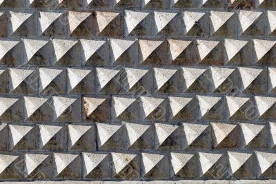 Ferrara, wall of an ancient palace