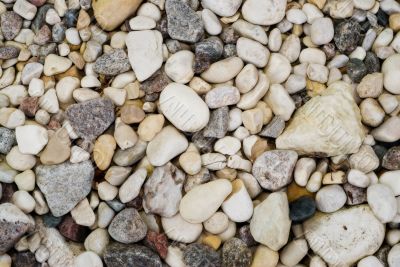 River Rocks Background