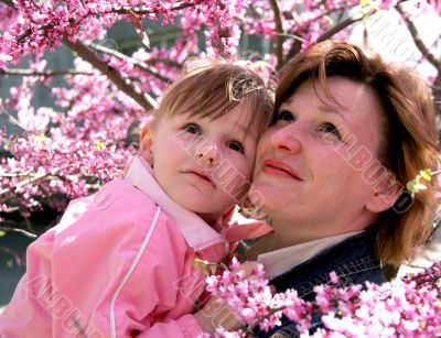 mother and daughter