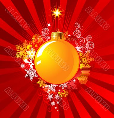Christmas Decoration / Background Concept / vector
