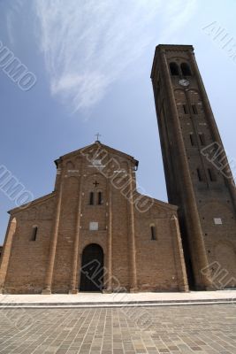 Ancient church in Pieve di Coriano