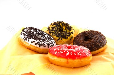 four doughnuts