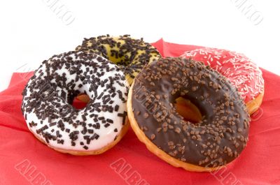 four doughnuts