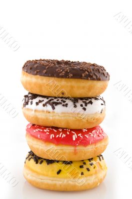 pile of doughnuts