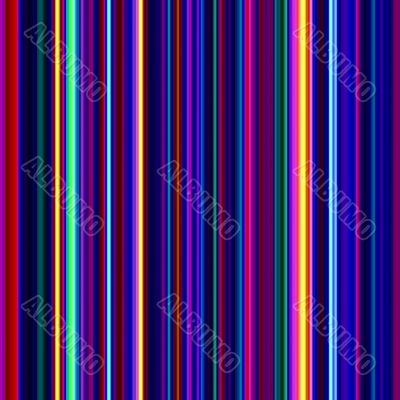Streaks of multicolored light
