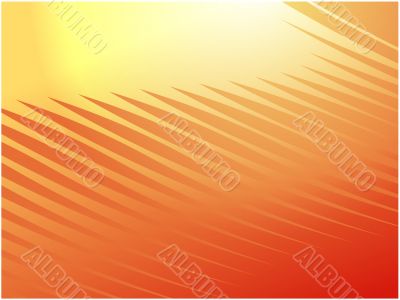 Wavy glowing colors