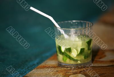 Green cocktail