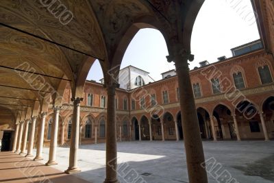 Cremona - Court of Trecchi Palace