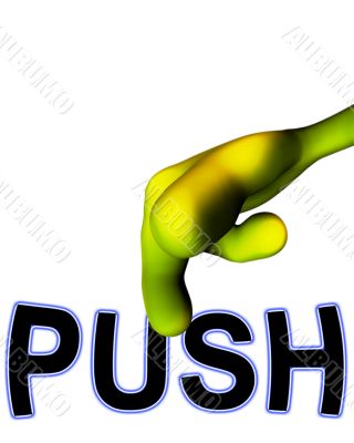Alien Hand Pushing