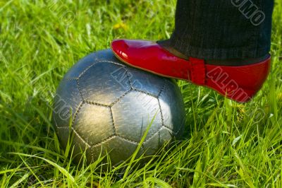 Food on ball