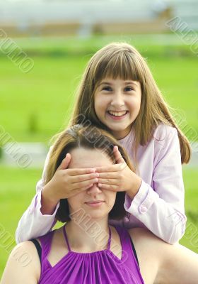 Mother and daughter
