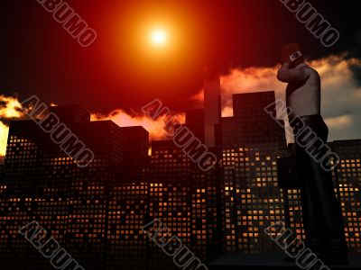 Man In The Big City