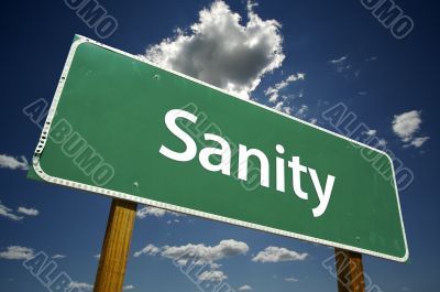 Sanity Road Sign