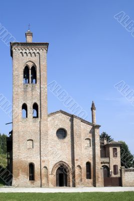 Ancient church near Felonica