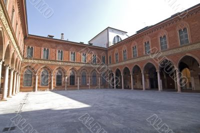 Cremona - Court of Trecchi Palace
