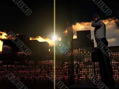 Man In The Big City